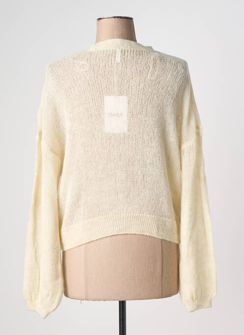 Vestă cu mâneci lungi bej ONLY femeie