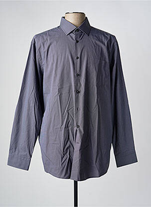 Cămașă cu mâneci lungi gri SEIDEN STICKER bărbat