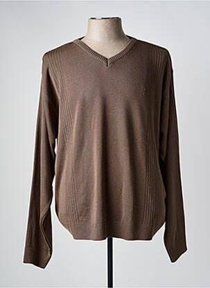 Pulover maro SQUADRA TEAM femeie