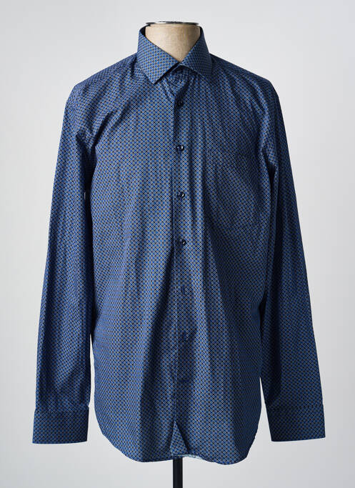 Cămașă cu mâneci lungi albastru SEIDEN STICKER bărbat