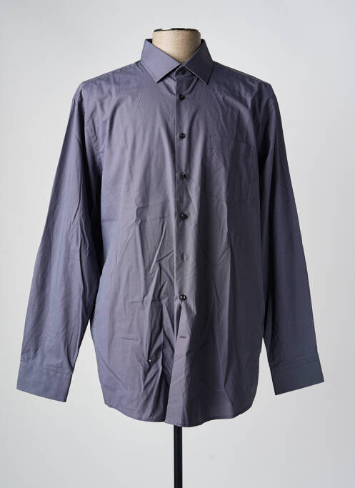 Cămașă cu mâneci lungi gri SEIDEN STICKER bărbat