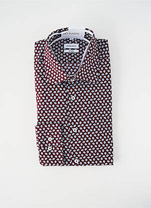 Cămașă cu mâneci lungi maro SEIDEN STICKER bărbat