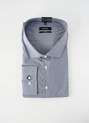 Cămașă cu mâneci lungi negru SEIDEN STICKER bărbat