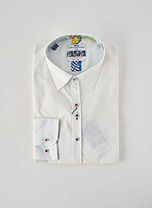 Cămașă cu mâneci lungi alb DARIO BELTRAN bărbat