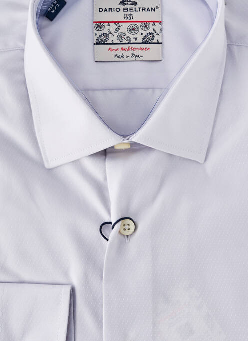 Cămașă cu mâneci lungi gri DARIO BELTRAN bărbat