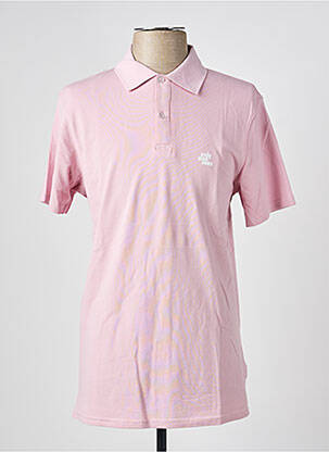 Polo elasticitate mâneci scurte roz ONLY & SONS bărbat