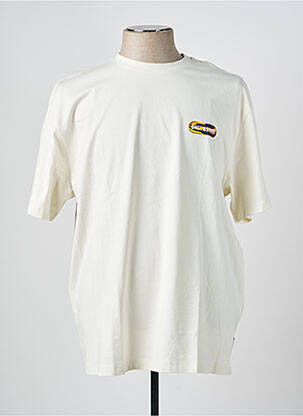 Tricou bej ONLY & SONS bărbat