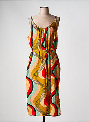 Rochie lungă bej KING LOUIE femeie