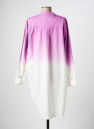 Rochie midi mâneci lungi mâneci lungi violet STORIATIPIC femeie