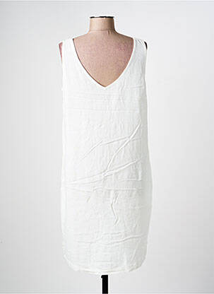 Rochie midi fără mâneci fără mâneci bej CREAM femeie