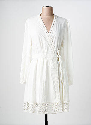 Rochie scurtă alb LA PETITE ETOILE femeie