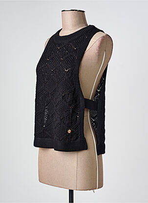 Top negru LA PETITE ETOILE femeie