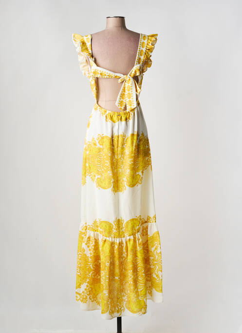 Rochie lungă galben BSB femeie