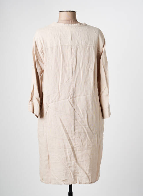 Rochie scurtă bej CREAM femeie