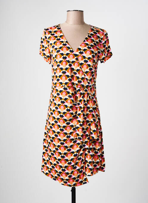 Rochie scurtă portocaliu LOLA ESPELETA femeie