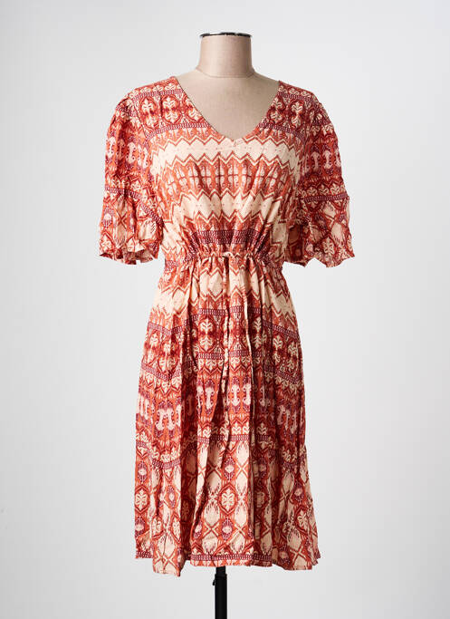 Rochie midi portocaliu CREAM femeie