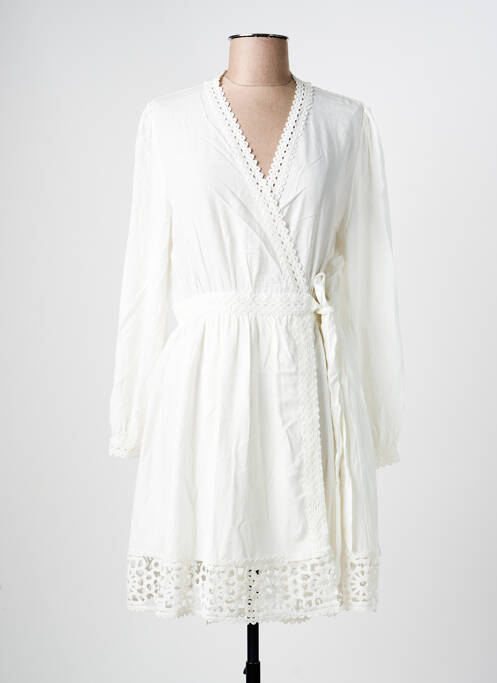 Rochie scurtă alb LA PETITE ETOILE femeie