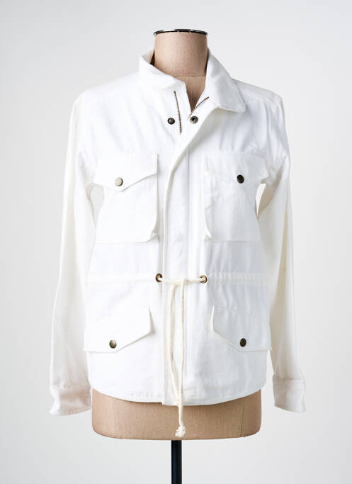 Jachete casual alb STORIATIPIC femeie