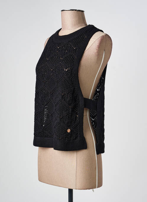 Top negru LA PETITE ETOILE femeie