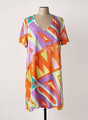 Rochie midi portocaliu CREAM femeie