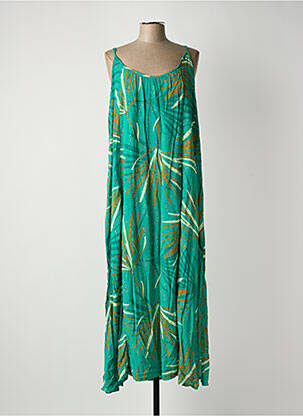 Rochie lungă verde LOLA ESPELETA femeie