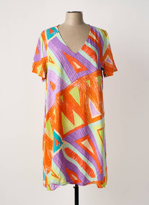 Rochie midi portocaliu CREAM femeie