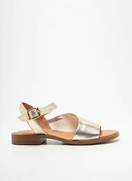 Sandale/pantofi decupați chiquet toc plat până la 3 cm auriu WE DO femme