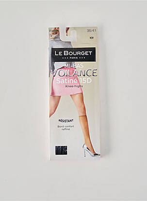 Șosete negru LE BOURGET femeie