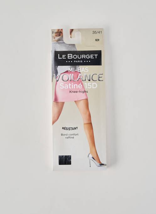 Șosete negru LE BOURGET femeie