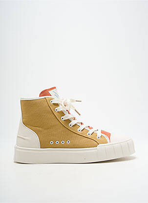 Adidași vârf rotund toc plat până la 3 cm albastru VANESSA WU femme