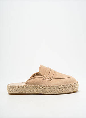 Espadrile vârf rotund toc plat până la 3 cm bej VANESSA WU femeie