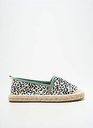Espadrile vârf rotund toc plat până la 3 cm verde ONLY femeie