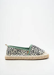 Espadrile vârf rotund toc plat până la 3 cm verde ONLY femme
