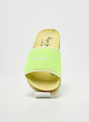Mulete/saboți arcadă plantară toc plat până la 3 cm verde PEPE JEANS femeie