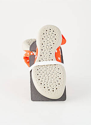 Papuci/pantofi de casă vârf rotund vârf rotund portocaliu COLLEGIEN enfant