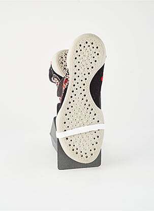 Papuci/pantofi de casă vârf rotund vârf rotund negru COLLEGIEN enfant