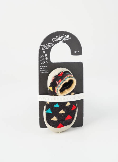 Papuci/Pantofi de casă negru COLLEGIEN copil