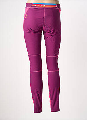 Pantalon slim talie elastică mărime normală roz ZIENER femeie