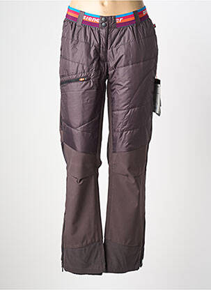 Pantalon drept elasticitate mărime normală gri ZIENER femeie