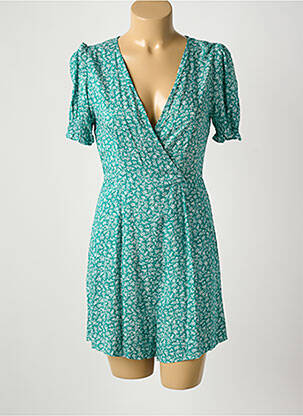 Salopetă scurtă verde COPPEROSE femeie