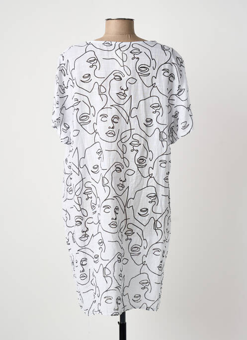 Rochie scurtă alb NEW COLLECTION femeie