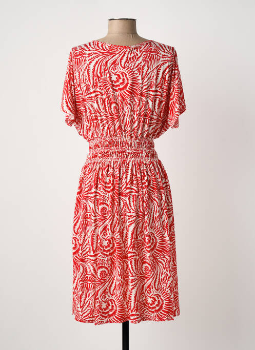 Rochie midi roșu ELENA Z femeie