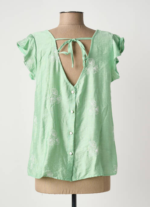 Top verde MAELLE femeie