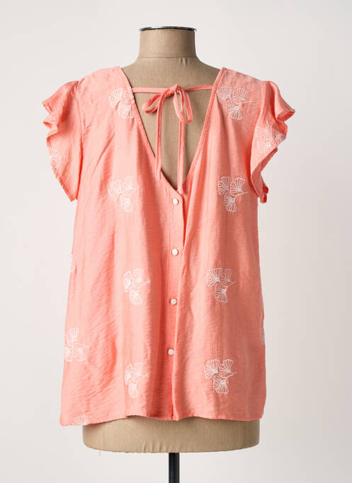 Top portocaliu MAELLE femeie