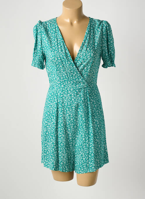 Salopetă scurtă verde COPPEROSE femeie