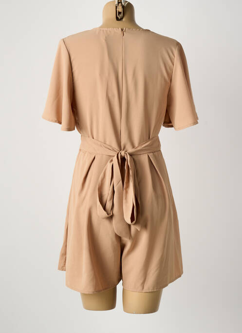 Salopetă scurtă bej VINTAGE DRESSING femeie