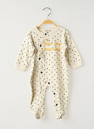 Pijama mâneci lungi bej DOO & BO enfant