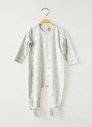 Pijama mâneci lungi gri DOO & BO copil