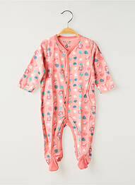 Pijama închidere presată roz DOO & BO fille
