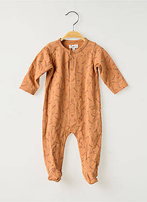 Pijama imprimeu fantezie maro MOULIN ROTY copil